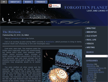 Tablet Screenshot of forgottenplanet.com